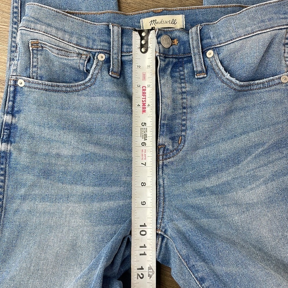 Madewell Women’s 10” High Rise Skinny Crop, size 26 - Picture 8 of 13